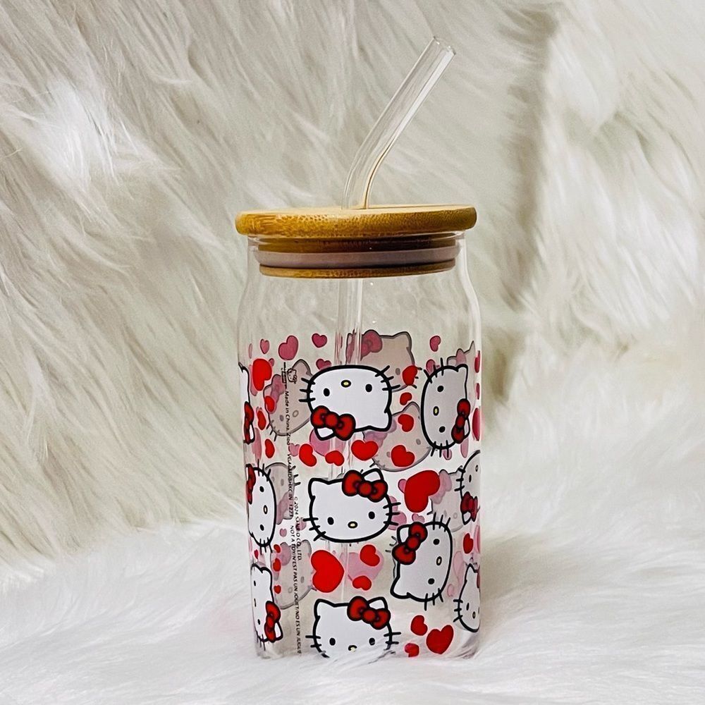 Hello Kitty Glass Tumbler